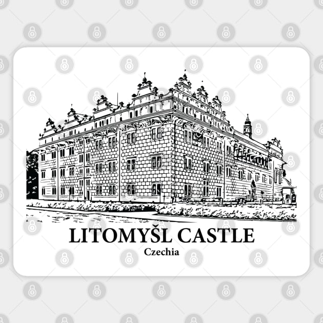 Litomyšl Castle - Czechia Magnet by Lakeric